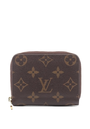 Louis Vuitton Pre-Owned 2012 Monogram zip wallet - Brown