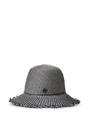 Maison Michel Candice fringed hat - Black