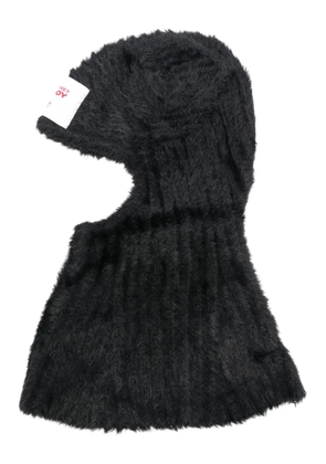 Charles Jeffrey Loverboy Fluffy Ears balaclava - Black