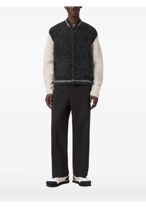 AllSaints Jaque two-tone cardigan - Grey