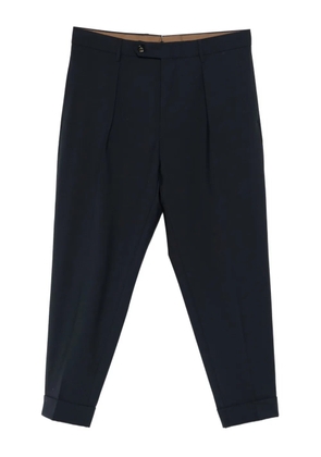 Berwich Chiaia pleated trousers - Blue