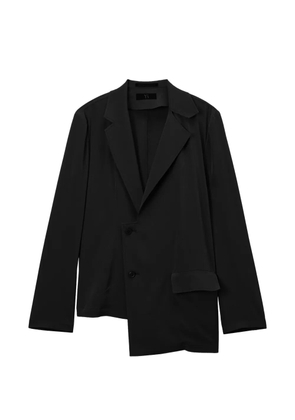 Y's asymmetric blazer - Black