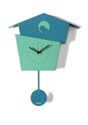 Arti & Mestieri Picchiarello wall clock - Blue
