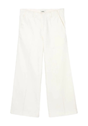SANDRO wide-leg trousers - White