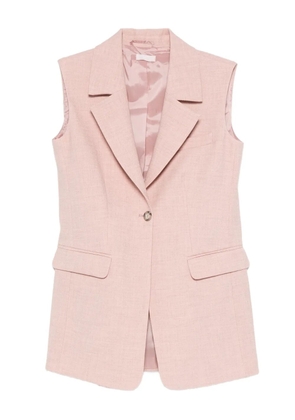 LIU JO single-breasted gilet - Pink