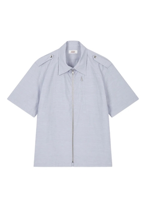 TOMBOY zip-fastening shirt - Blue