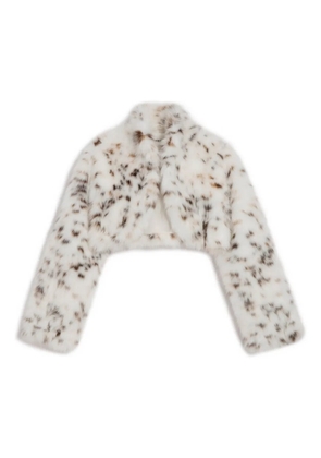 Apparis Odette cropped jacket - White