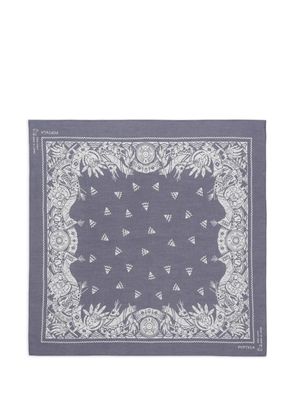 Fortela apache-print cotton bandana - Blue