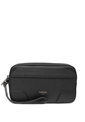 Lancel Charlie leather clutch bag - Black