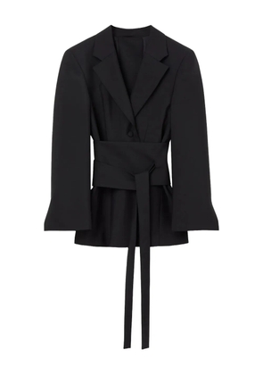 Róhe belted wide-sleeve blazer - Black