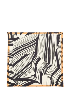 Raquel Diniz patterned scarf - Black