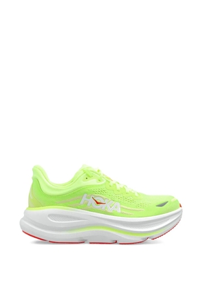 HOKA Bondi 9 perforated sneakers - Yellow