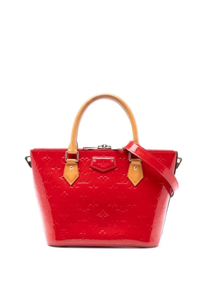 Louis Vuitton Pre-Owned 2014 Monogram Vernis Montebello PM satchel - Red