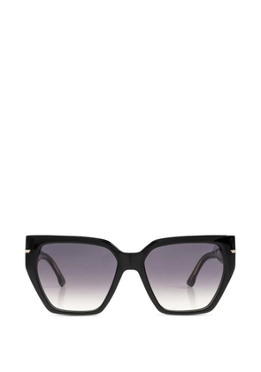 Victoria Beckham Eyewear geometric-frame sunglasses - Black