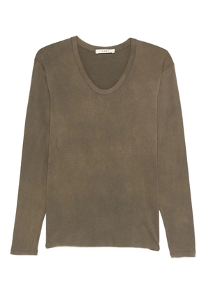 6397 long-sleeve round-neck T-shirt - Green