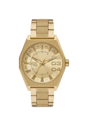 Diesel Scraper 43mm watch - Gold