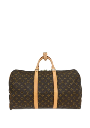 Louis Vuitton Pre-Owned 2002 50 Keepall Monogram duffle bag - Brown