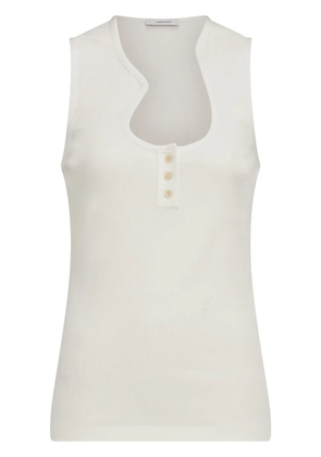 Ferragamo cotton vest - White