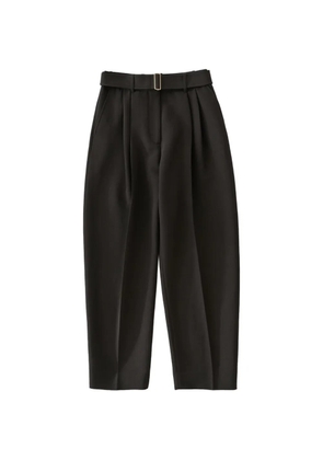 Studio Nicholson Hibi belted pleated trousers - Black