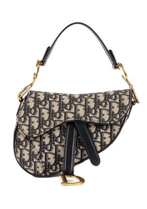 Christian Dior Pre-Owned Saddle monogram shoulder bag - Neutrals