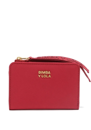 Bimba y Lola zip strap wallet - Red
