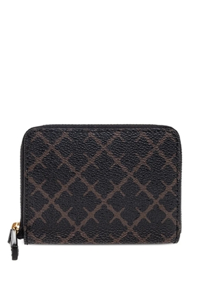 By Malene Birger patterned-canvas wallet - Black