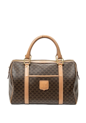 Celine Pre-Owned small Boston tote bag - Brown