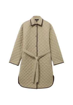 rag & bone quilted tie coat - Neutrals