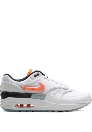 Nike Air Max 1 'White/Hyper Crimson/Black' sneakers