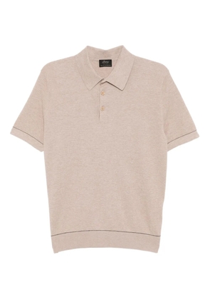 Brioni Sea Island polo shirt - Neutrals