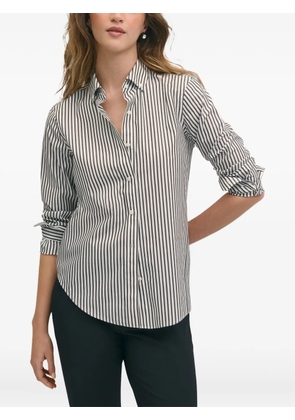 Brooks Brothers striped button-down-collar shirt - Black