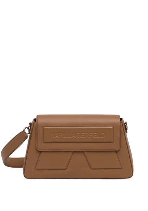 Karl Lagerfeld small Ikon K bag - Brown