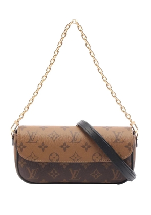 Louis Vuitton Pre-Owned 2021-2026 Monogram Reverse Ivy Wallet On Chain satchel - Brown