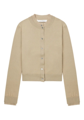 Rokh buttoned wool cardigan - Neutrals