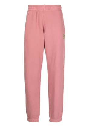PRESIDENT'S logo-embroidered track trousers - Pink