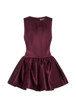Nicholas Karina gathered mini dress - Purple