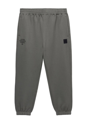 Alpha Industries embroidered-logo cuffed track pants - Green