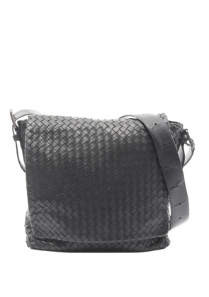 Bottega Veneta Pre-Owned 00s leather shoulder bag - Black