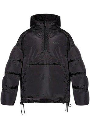 DSQUARED2 logo-embroidered down jacket - Black