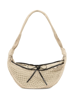 LEMAIRE Croissant Filt shoulder bag - Neutrals