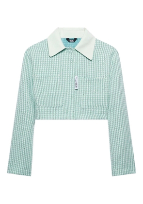 GCDS tweed jacket - Green