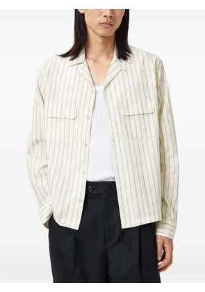 AllSaints Stanley striped shirt - Neutrals