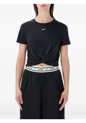 Nike knot-detail T-shirt - Black