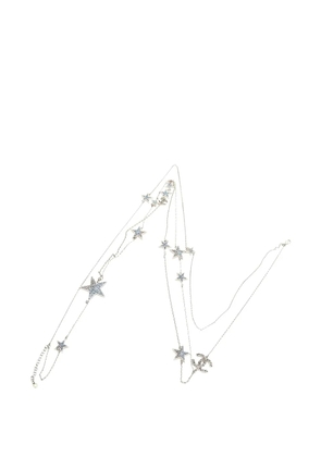 CHANEL Pre-Owned 1986 coco mark star necklace - Silver