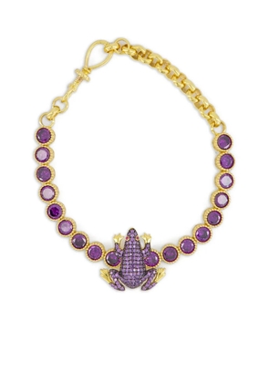 Begüm Khan Frog tennis bracelet - Gold