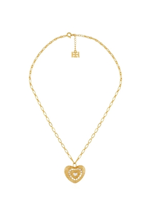 ISHARYA heart pendant necklace - Gold