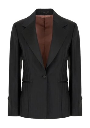 Paul Smith single-button wool blazer - Black