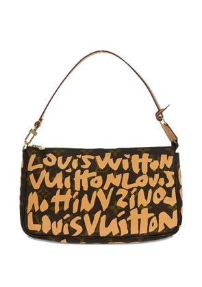 Louis Vuitton Pre-Owned x Stephen Sprouse 2001 Graffiti Pochette Accessoires shoulder bag - Brown