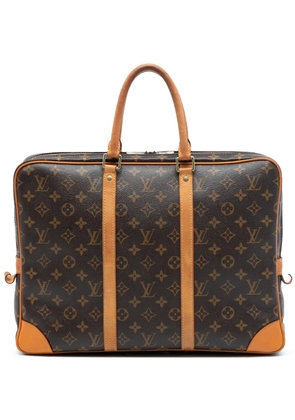 Louis Vuitton Pre-Owned 2014 Monogram Porte Documents Voyage business bag - Brown