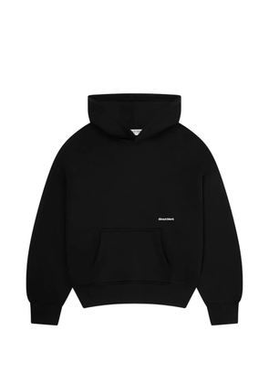 ABOUTBLANK logo-print hoodie - Black